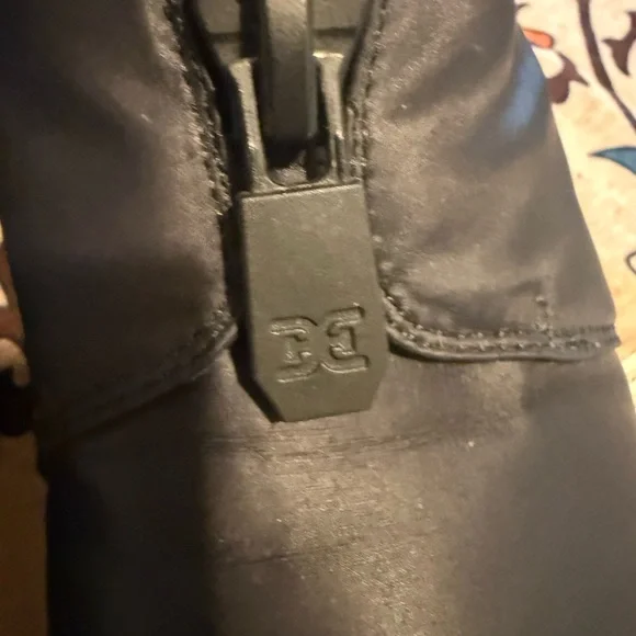 Black and Orange Ankle Boots - Picture 6 of 13